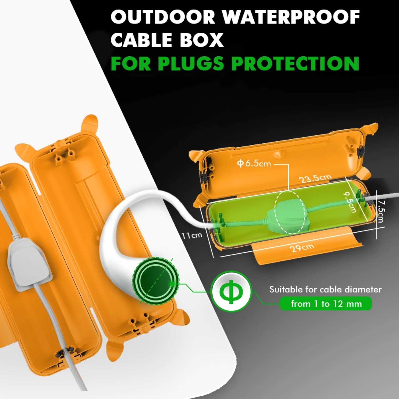IP44 Outdoor-Verlängerungskabe – Outdoor Power Extension Cord Bewertung und Preis