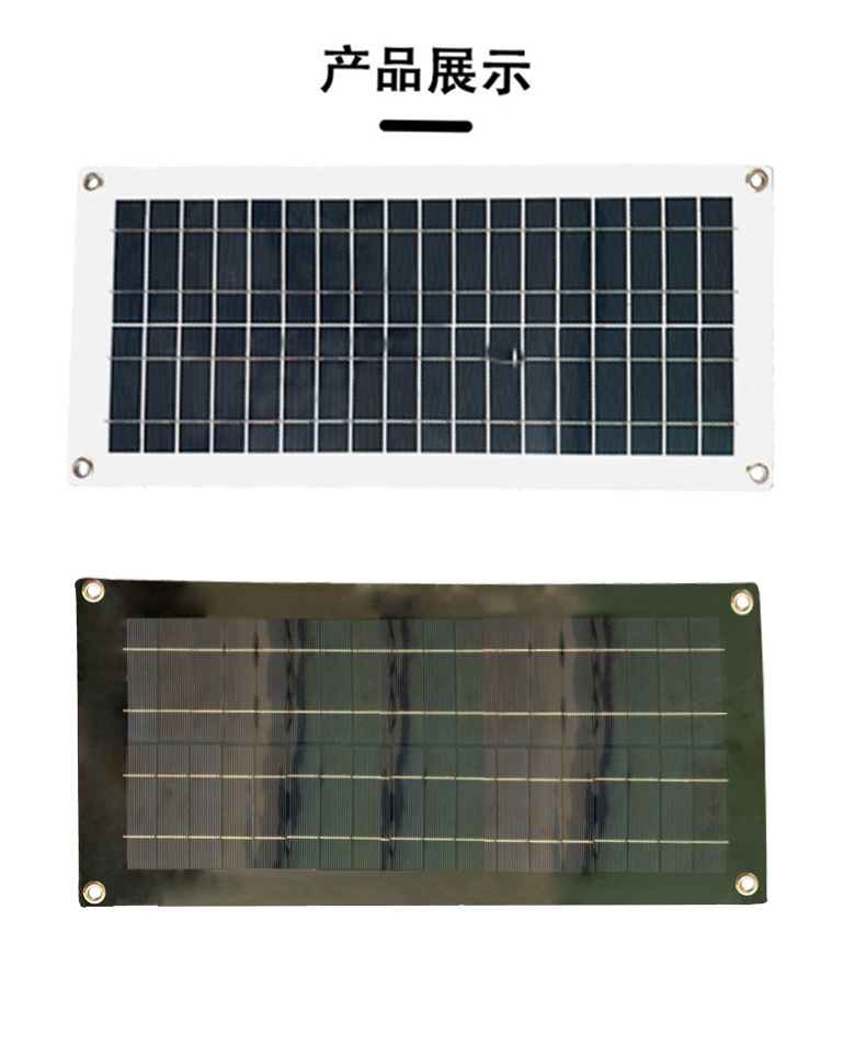 Tragbares 5V 5W/10W Solarpanel – Outdoor Usb Power Outlet Bewertung und Preis